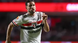SP - SAO PAULO - 19/02/2025 - PAULISTA 2025, SAO PAULO X PONTE PRETA - Calleri jogador do Sao Paulo durante partida contra o Ponte Preta no estadio Morumbi pelo campeonato Paulista 2025. Foto: Marcello Zambrana/AGIF