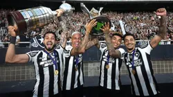 Jogadores do Botafogo comemorando os títulos do ano passado (Vítor Silva/Botafogo)