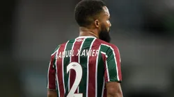 SAmuel Xavier jogador do Fluminense durante partida contra o Boavista no estádio Maracanã pelo campeonato Carioca 2025. Foto: Thiago Ribeiro/AGIF