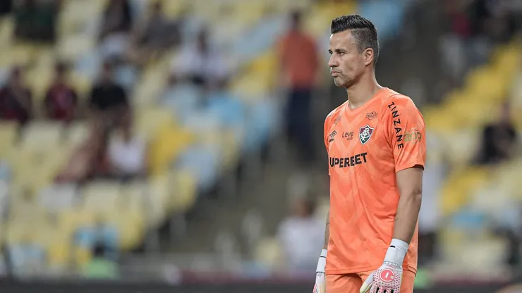 Fábio completou 200 jogos com a camisa do Fluminense. Foto: Thiago Ribeiro/AGIF