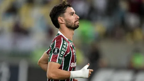 Martinelli, jogador do Fluminense, durante partida contra o Alianza Lima no estadio Maracana pelo campeonato Copa Libertadores 2024. Foto: Thiago Ribeiro/AGIF