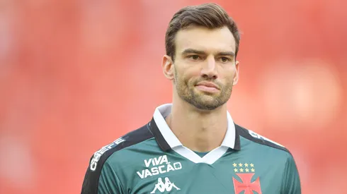 Leo Jardim goleiro do Vasco durante partida contra o Flamengo. Foto: Thiago Ribeiro/AGIF