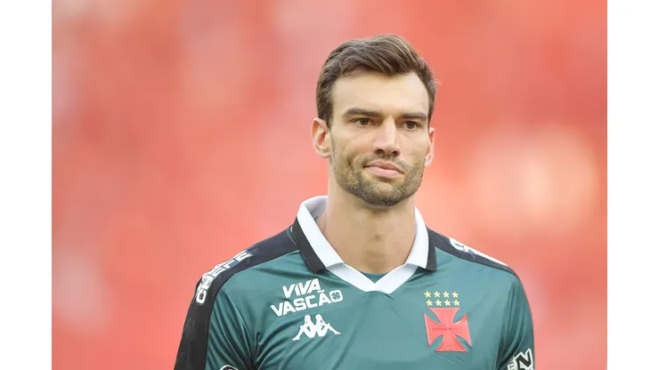 Leo Jardim goleiro do Vasco durante partida contra o Flamengo. Foto: Thiago Ribeiro/AGIF