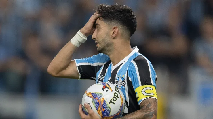 Grêmio tem uma difícil missão no jogo de volta da final do Campeonato Gaúcho. Foto: Liamara Polli/AGIF