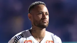 Ney durante partida pelo Paulistão.