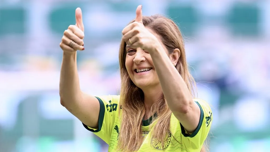 Leila Pereira deve buscar mais novidades ao Verdão - Foto: Marcello Zambrana/AGIF.