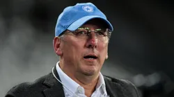 John Textor presidente da SAF do Botafogo durante partida contra o Atlético-GO no estádio Engenhão pelo campeonato Brasileiro A 2024. Foto: Thiago Ribeiro/AGIF