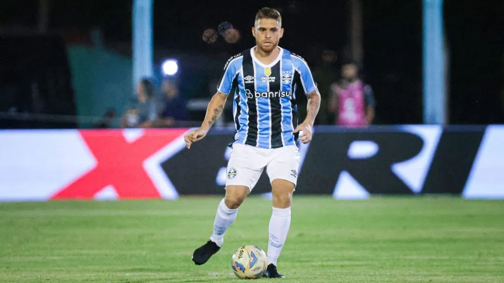 Cuellar no Grêmio. Foto: Maxi Franzoi/AGIF