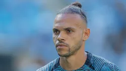 Braithwaite no Grêmio. Foto: Liamara Polli/AGIF