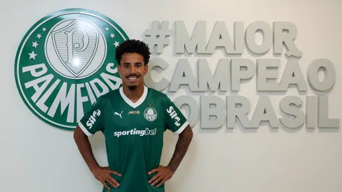 Palmeiras anunciou Lucas Evangelista - Foto: Cesar Greco/Palmeiras/by Canon.
