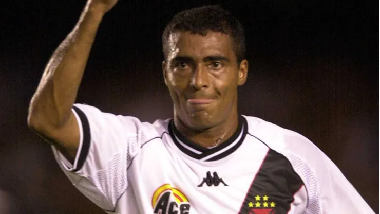Romário é o maior artilheiro do Vasco no Carioca neste século. Foto: Getty Images