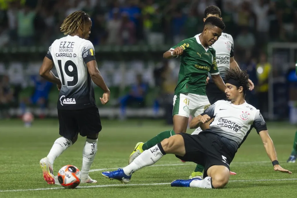 Palmeiras x Corinthians na 1ª fase do Paulistão. Foto: Anderson Romão/AGIF