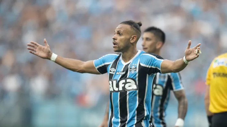 Braithwhite é um dos destaques do Grêmio na temporada. Foto: Liamara Polli/AGIF