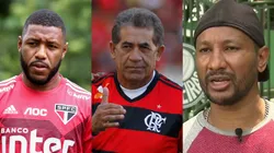 Jogadores que perderam fortunas. Foto: Marcello Zambrana/Wagner Meier/AGIF; Reprodução/Youtube