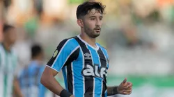 Villasanti, jogador do Grêmio, durante partida contra o Juventude, pelo Campeonato Gaúcho. Foto: Liamara Polli/AGIF.