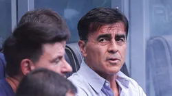 Quinteros durante partida do Campeonato Gaúcho 2025.
