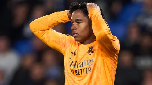 Endrick entrou no fim da prorrogação, mas não bateu um dos pênaltis (Photo by Juan Manuel Serrano Arce)