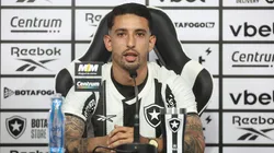 Santiago Rodríguez foi apresentado no Botafogo. Foto: Vitor Silva/Botafogo