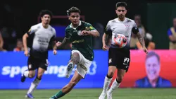 Richard Ríos jogador do Palmeiras durante partida contra o Corinthians - Foto: Ettore Chiereguini/AGIF