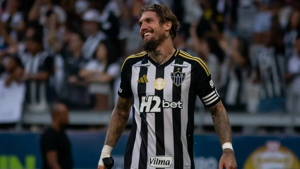 Lyanco, jogador do Atlético-MG durante partida contra o America-MG no estadio Mineirao pelo campeonato Mineiro 2025. Foto: Fernando Moreno/AGIF