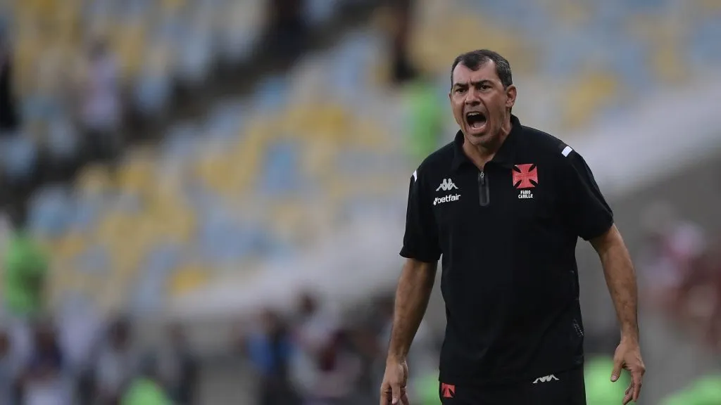 Carille, técnico do Vasco