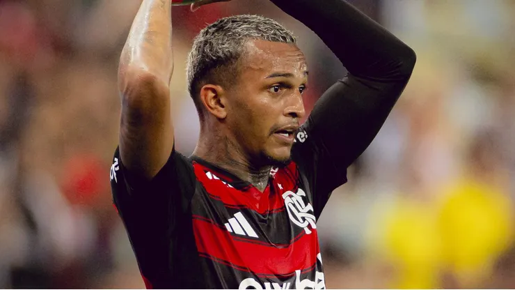 Wesley durante partida entre Fluminense e Flamengo, pela final do Campeonato Carioca. Foto: Adriano Fontes/CRF