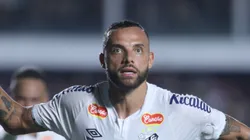 Guilherme durante jogo do Campeonato Paulista.