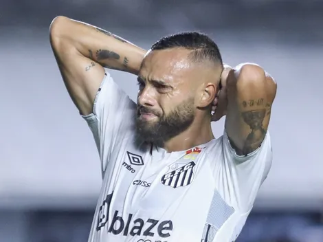 Guilherme é 'sacado' por Caixinha em formação do Santos contra o Bahia