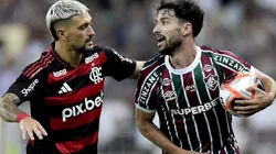 Disputa entre Arrascaeta e Martinelli no Fla-Flu.