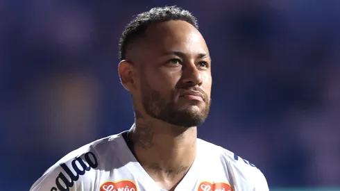 Neymar Jr. jogador do Santos durante partida contra o Corinthians no estádio Arena Corinthians pelo campeonato Paulista 2025.