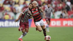Fluminense e Flamengo em disputa pelo título do Carioca- Foto: Thiago Ribeiro/AGIF