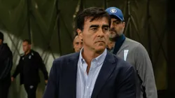 Quinteros participou da coletiva pós jogo