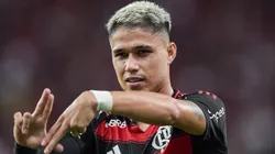 Luiz Araujo jogador do Flamengo durante partida contra o Vasco. Foto: Thiago Ribeiro/AGIF