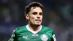 Raphael Veiga, meia do Palmeiras na final do Paulistão contra o Corinthians