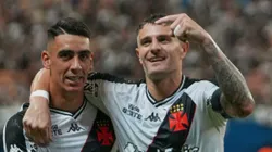 AM - MANAUS - 23/01/2025 - CARIOCA 2025, VASCO X MADUREIRA - Vegetti jogador do Vasco comemora seu gol com Puma Rodriguez jogador da sua equipe durante partida contra o Madureira no estadio Arena da Amazonia pelo campeonato Carioca 2025.