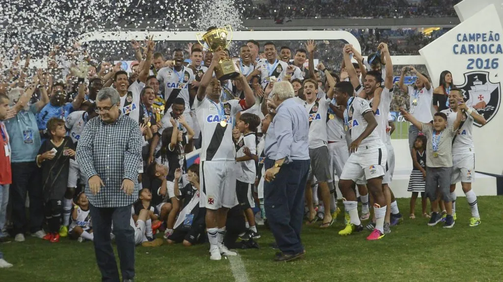 Vasco conquistou o título do Campeonato Carioca de 2016. Foto: Armando Paiva/AGIF.