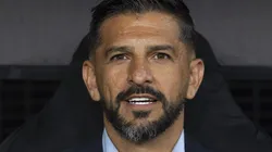 Emiliano Díaz durante partida entre Corinthians e Racing, pela Copa Sul-Americana, na Neo Química Arena.