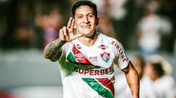 Germán Cano em campo pelo Fluminense - Foto: Giancarlo Santorum/AGIF