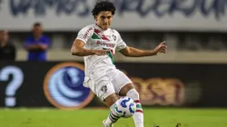 Fuentes jogador do Fluminense durante partida contra o Águia de Marabá no estádio Mangueirão pelo campeonato Copa Do Brasil 2025.