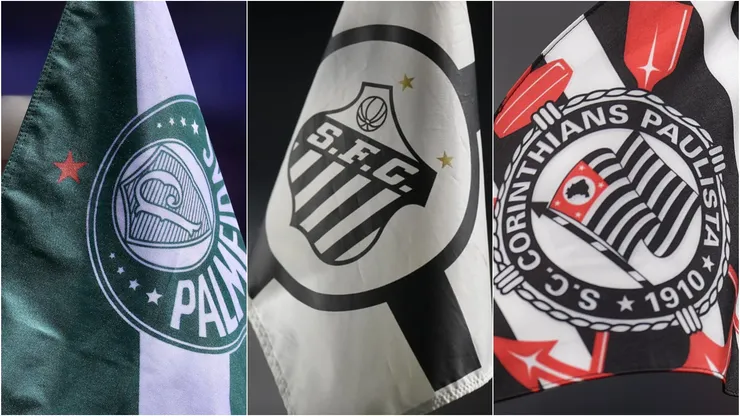 Maiores times em 2050. Foto: Marcello Zambrana/Anderson Romão/AGIF; Ivan Storti/Santos FC