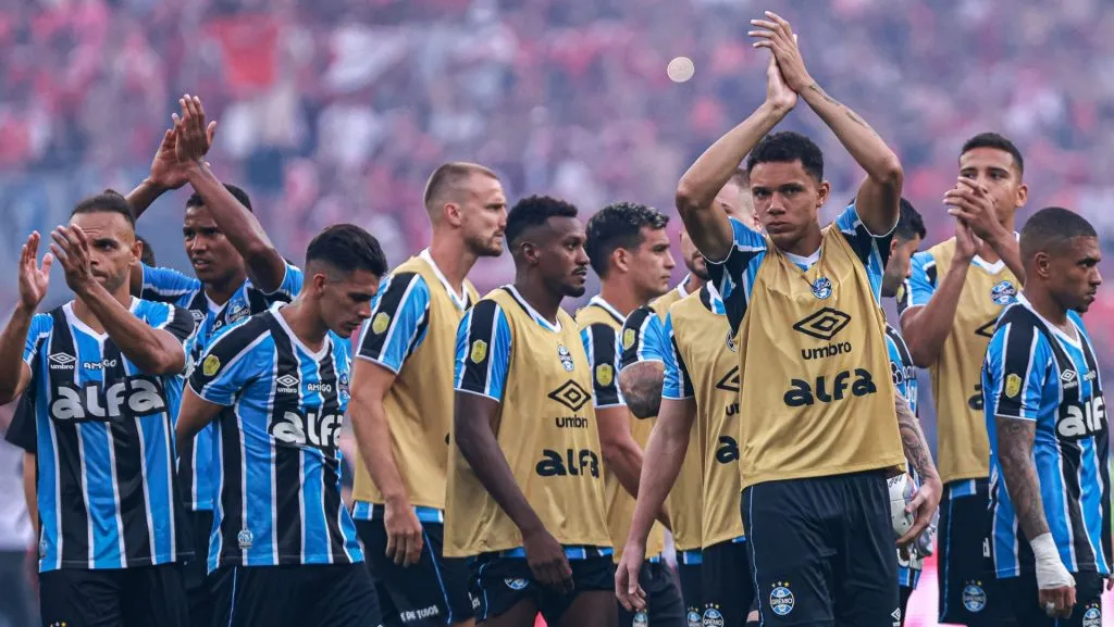 Jogadores do Grêmio