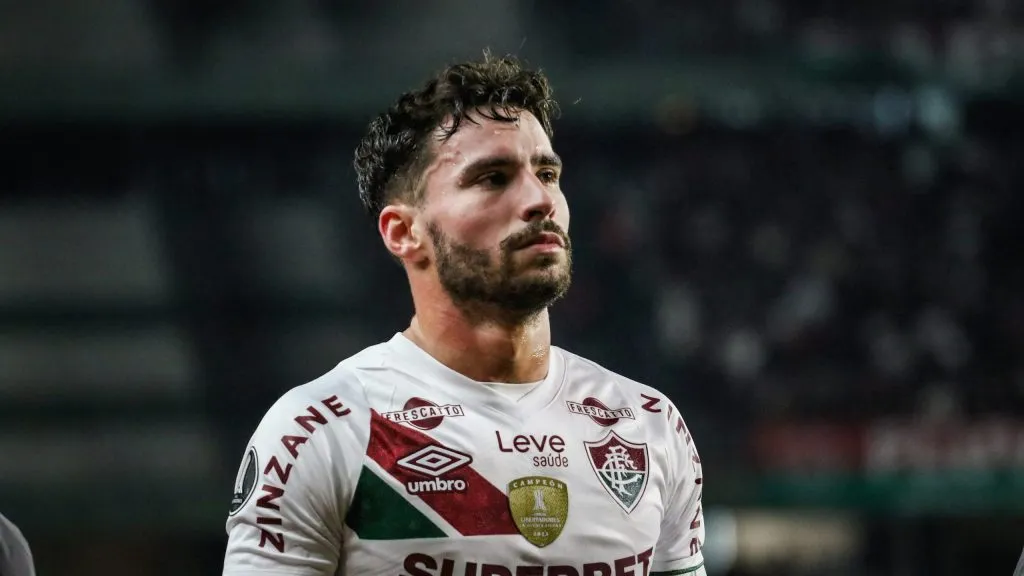 Martinelli em ação com a camisa do Fluminense. Foto: Leonardo Hubbe/AGIF.