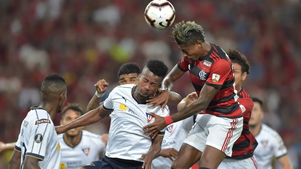 Flamengo X LDU. Foto: Thiago Ribeiro/AGIF
