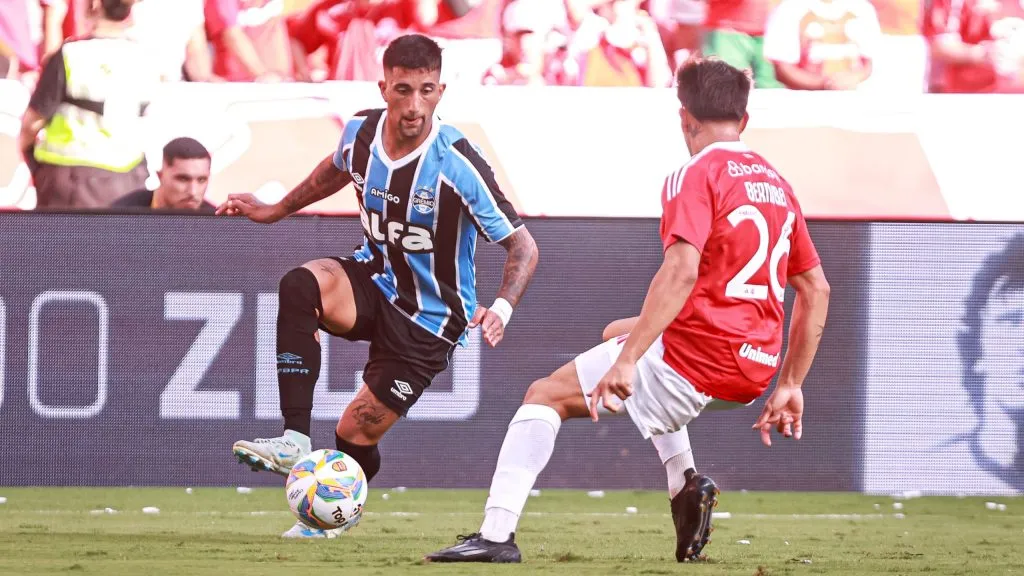 Grêmio e Internacional no Gauchão. Foto: Maxi Franzoi/AGIF