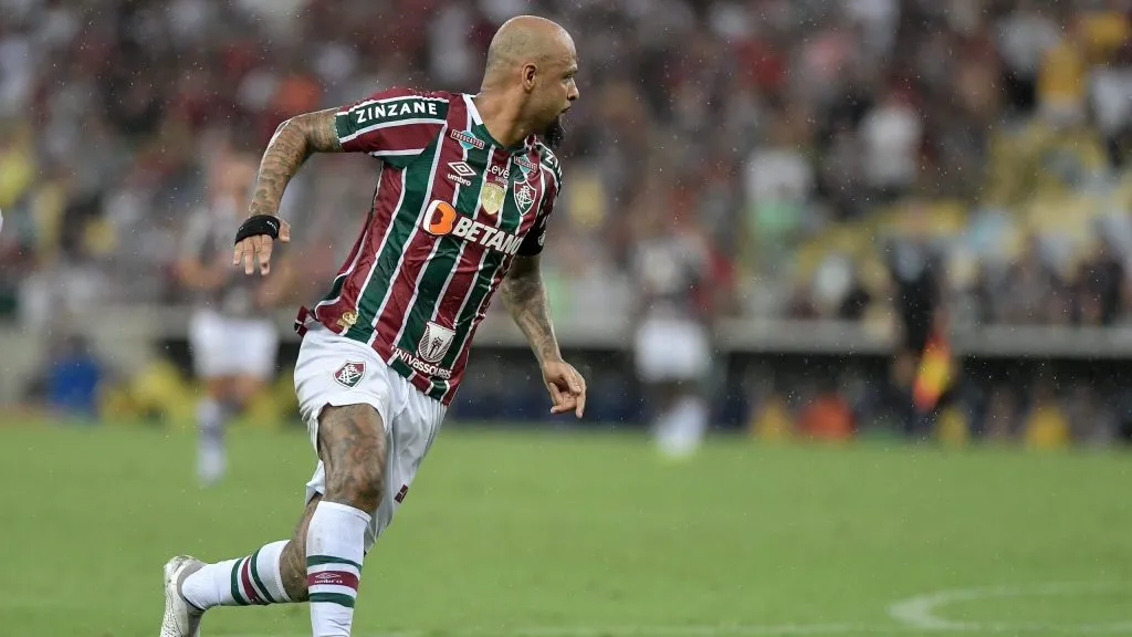 Felipe Melo atuando pelo Fluminense. Foto: Thiago Ribeiro/AGIF