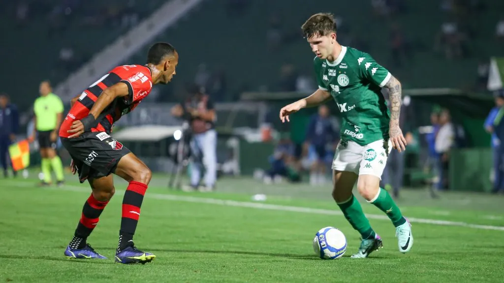 Rafael Freitas se destacou pelo Bugre - Foto: Raphael Silvestre/Guarani FC.