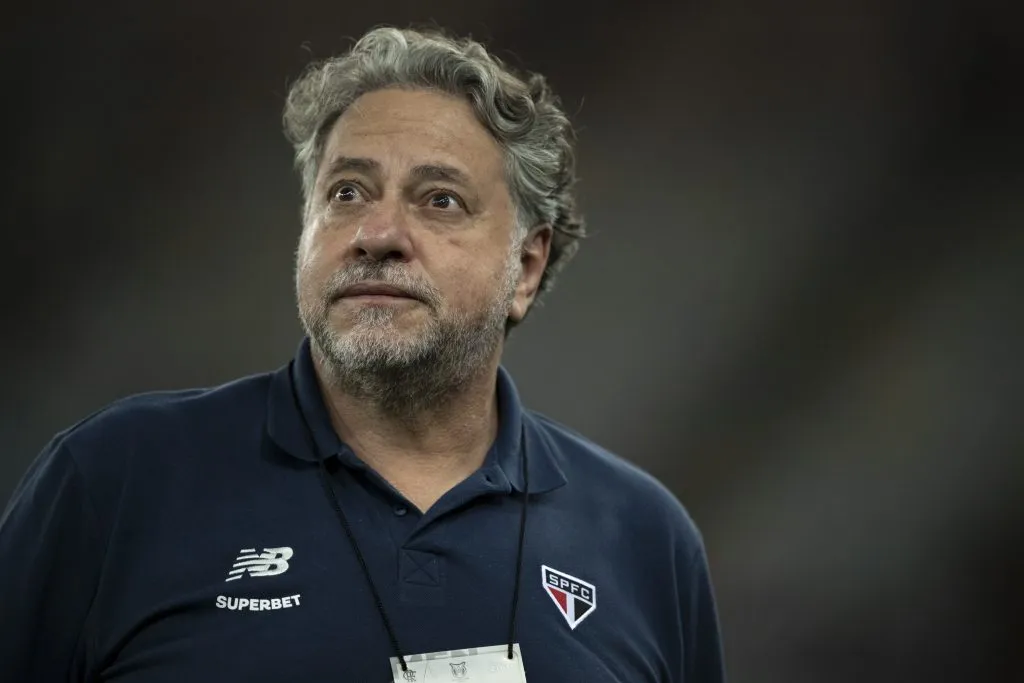 Julio Casares presidente do São Paulo – Foto: Jorge Rodrigues/AGIF