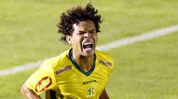 SP - Ribeirao Preto - 03/02/2020 - Paulista 2020, Botafogo x Mirassol -Camilo jogador do Mirassol comemora seu gol durante partida contra o Botafogo-SP no estadio Santa Cruz pelo campeonato Paulista 2020.