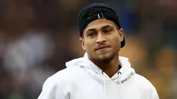 João Gomes antes de partida entre Wolves e Liverpool, pela Premier League, em 2023. Foto: Naomi Baker