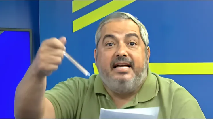 Ricardinho Martins apura notícias do Peixe. Foto: Reprodução/ YouTube.